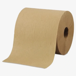 BROWN ROLL TOWEL 12 CT/350