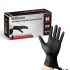 BLACK NITRILE GLOV MED 10/100 CT