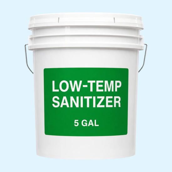 GREEN SANITIZER LOW TEMP 5 GL