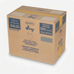 FOAM CONTAINER (16MJ20) 16 OZ 500CT