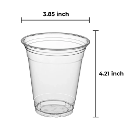 PET 12 OZ CLEAR CUP 1000CT
