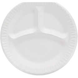 9” 3-Com.  Plate (83900)-500/Case