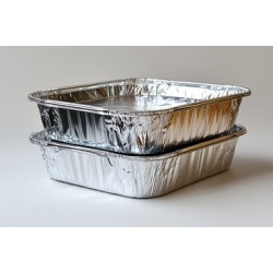 Rectangular Aluminum Tray-758 - 500/Case