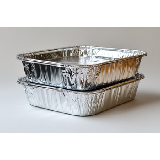 Rectangular Aluminum Tray-758 - 500/Case
