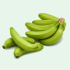 BANANA GREEN/PLATANO 40 LB