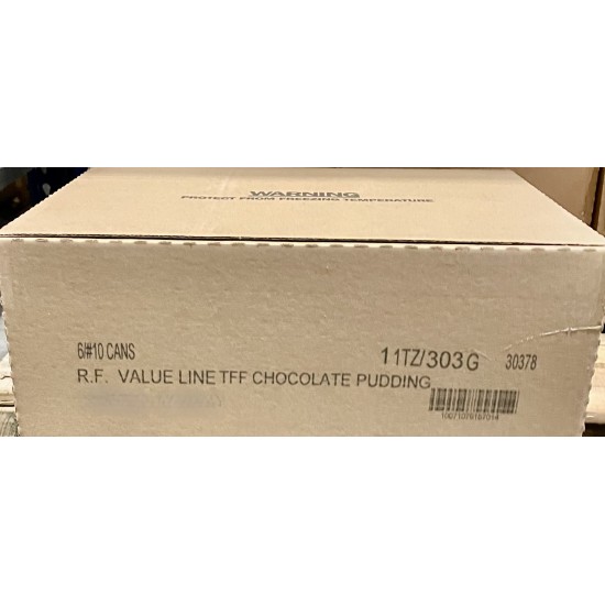 Chocolate Pudding (R.F.) -6 Cans/Case