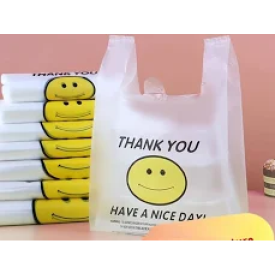 T-Shirt Plastic Bags-Big (1/6)/Box