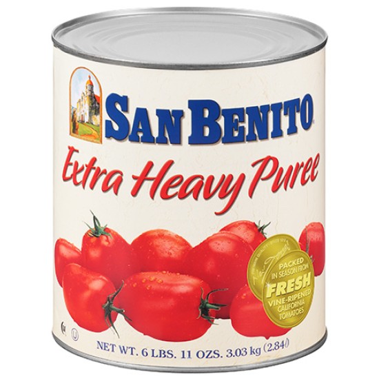 Tomato Heavy Puree (San Benito)-6 Cans/Case