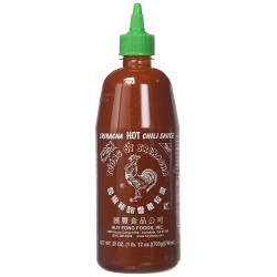 Hot Chili Sauce (Sriracha)-12x28oz/Case