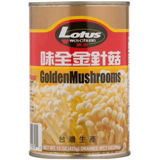 Golden Mushrooms (WEI CUAN)-24x15oz/Case
