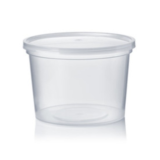 8oz Soup Container w/Lid (WY)-240Sets/Case