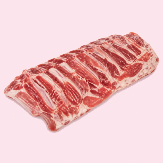 PORK SPARERIBS WHOLE 30 LB