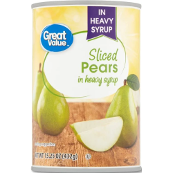 Sliced Pears (Fi Hood)-6Cans/Case