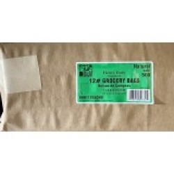 Brown Bag (12#) - 500 Pcs/Pack