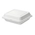 206 White Foam Container (L) (Ecopax)-200/Case