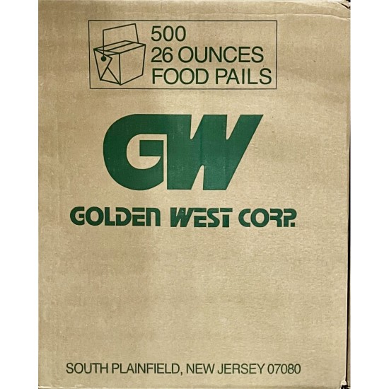 26oz Food Pail (GW)-500/Case