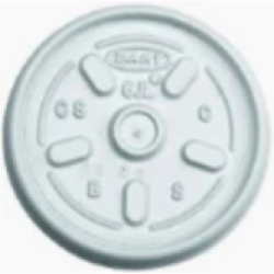 6JL Dart Container Lid (For 4oz Soup Con.)-1000/Case