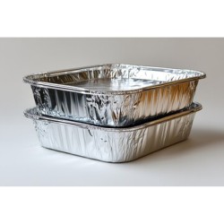 Aluminum Tray 758 (Rectangular)-500/Case