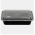Container with Lid 86-23/25/23oz (Black)-150/Case