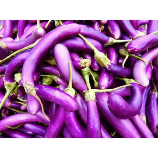 Chinese Eggplant - 30LB / Case