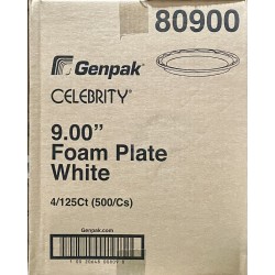 Foam Plate (80900)-500 pcs/Case