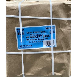 Brown Bags (4#) - 500/Pack