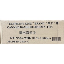 Bamboo Shoots Tip (E K)-6x2950G/Case