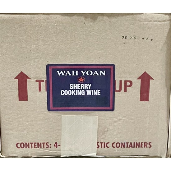 Cooking Sherry Wine (W.Y)-4x1GL/Case