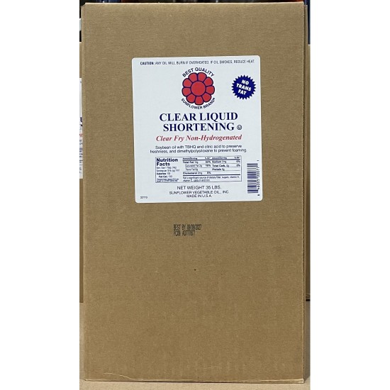 Shortening Oil - 35LB /Bucket