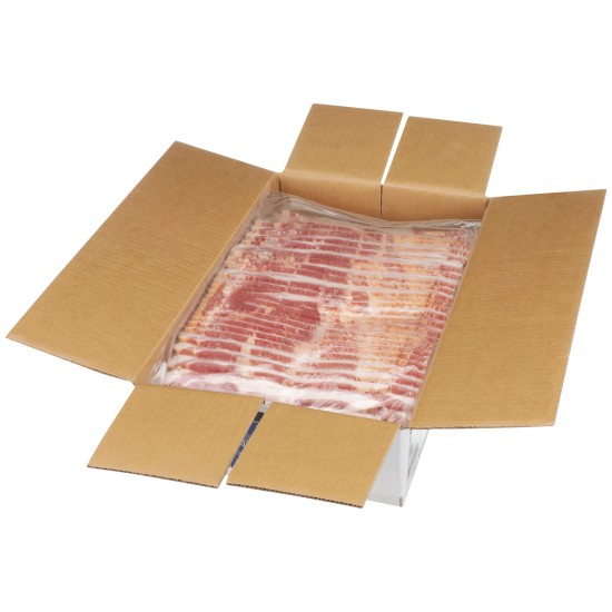 Pork Bacon (Applewood)-14/16 Layout-15LB/Case