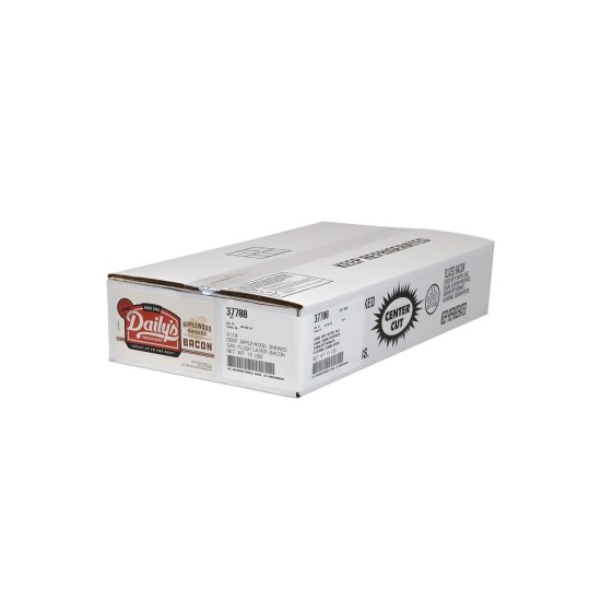 Pork Bacon (Applewood)-14/16 Layout-15LB/Case